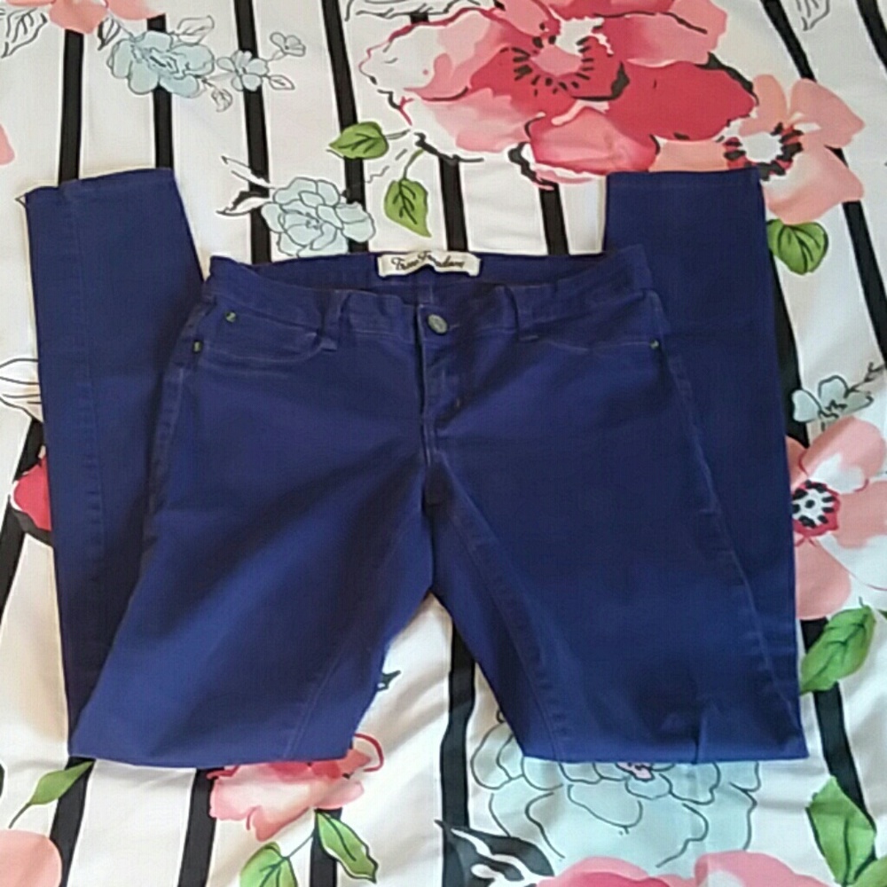 Purple Skinny Jeans Size 3
